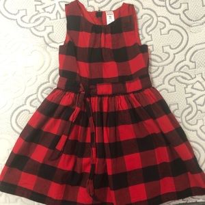 Carters 4T plaid dress